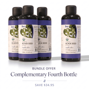 Organic Black Seed Oil — Buy 3, Get 4 Bundle (4 × 100ml)