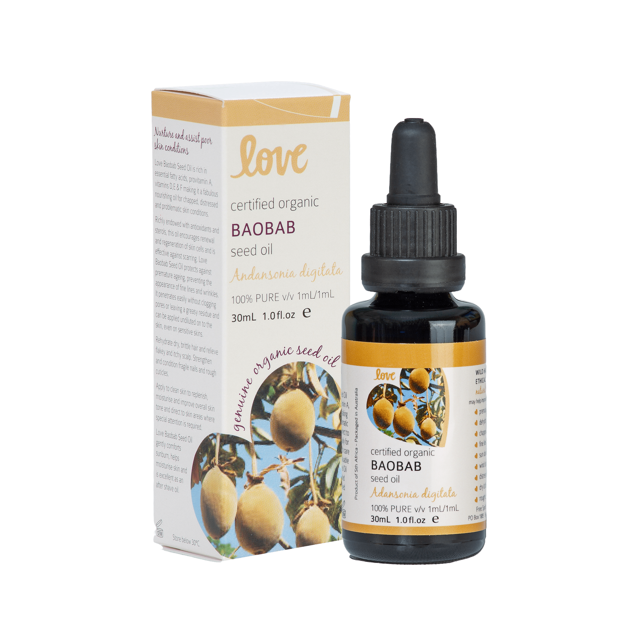 Organic Baobab Oil | latierraorganics | Australia