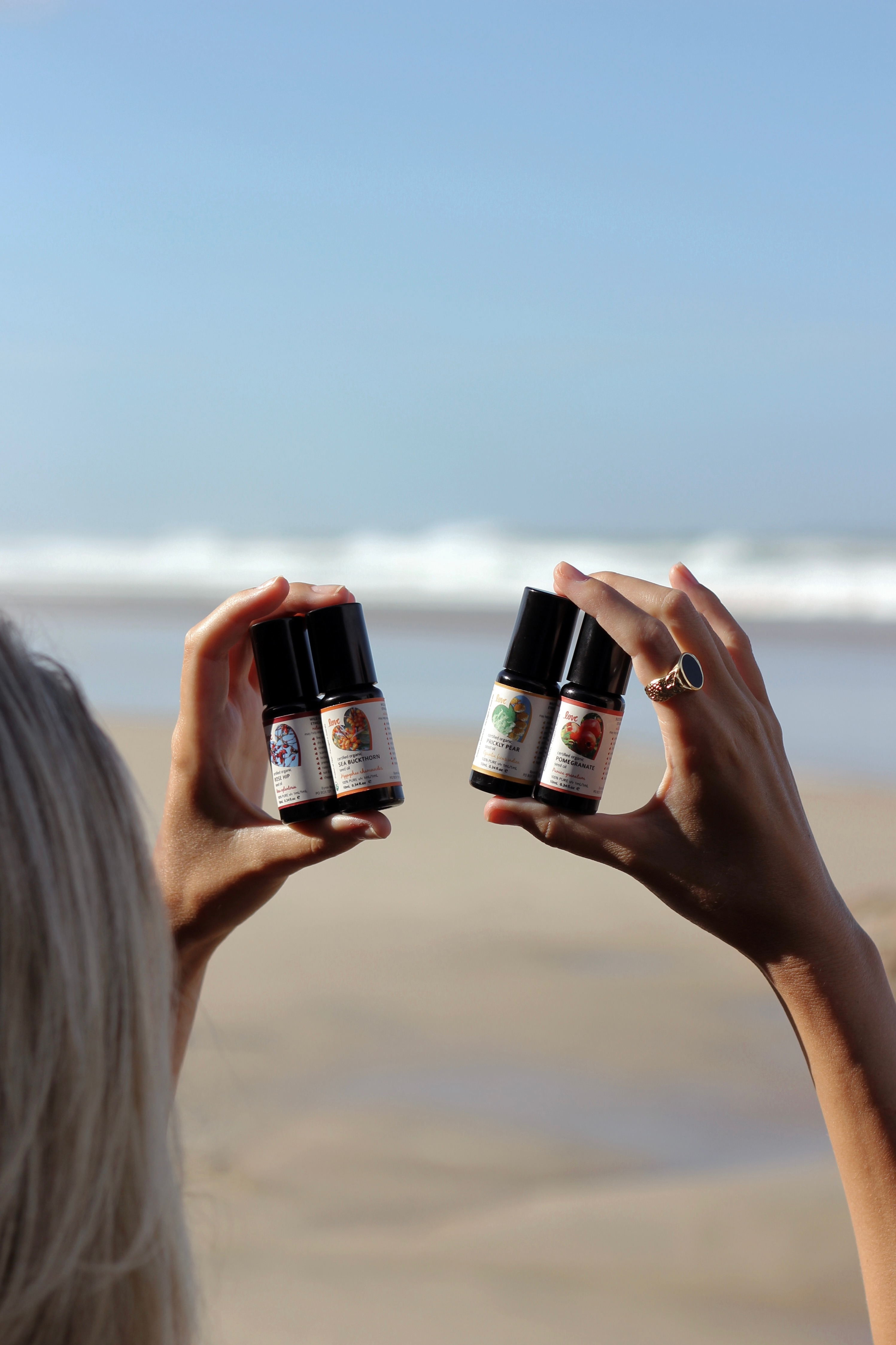 The Collection Mini (Prickly Pear Oil, Sea Buckthorn Oil, Rosehip Oil & Pomegranate Oil Bundle (4 x 10ml))