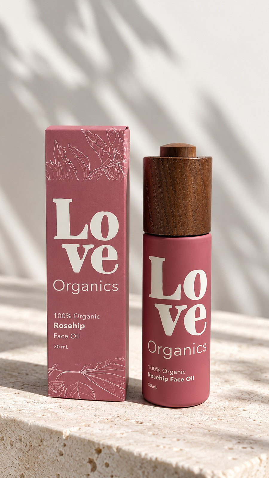 Organic Cold-Pressed Lesotho Rosehip Face Oil