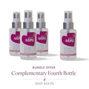 Pure Organic Bulgarian Rose Water Mist — Buy 3, Get 4 Bundle (4 × 100ml)