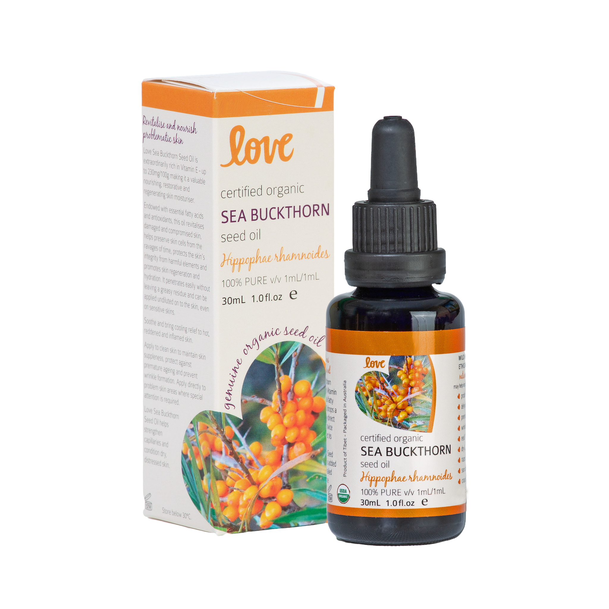 Organic Sea Buckthorn Oil | latierraorganics | Australia