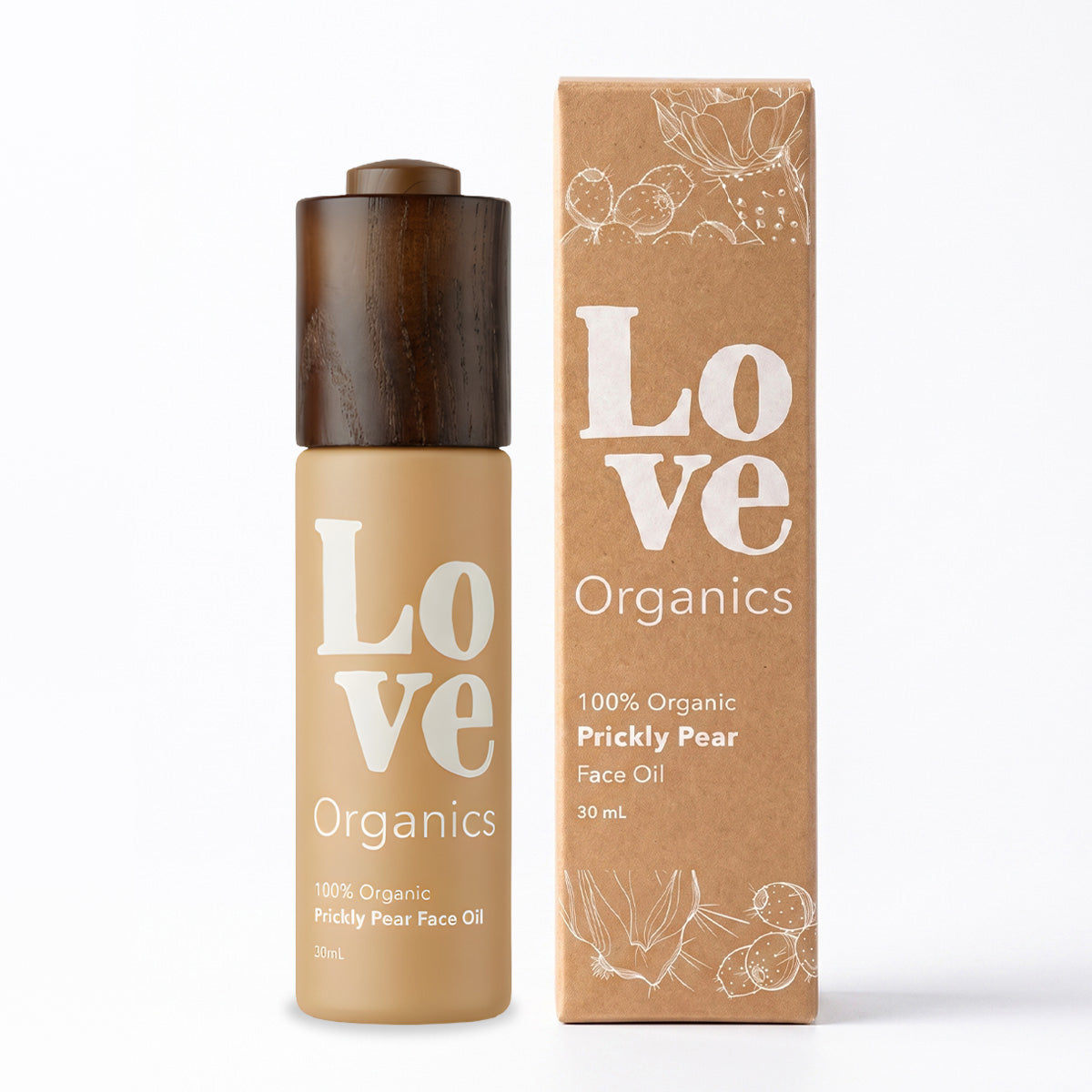 Organic Cold-Pressed Moroccan Prickly Pear Face Oil